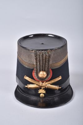 a black hat with a gold star on it