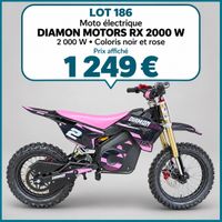 Moto cross enfant électrique DIAMON MOTORS RX 2000 W