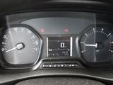 a close up of a car dashboard with a speedometer