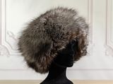 an image of a fur hat on a mannequin head