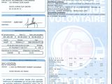 an image of a picture of a visa for a woman