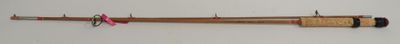 a picture of a baseball bat and a pink ball