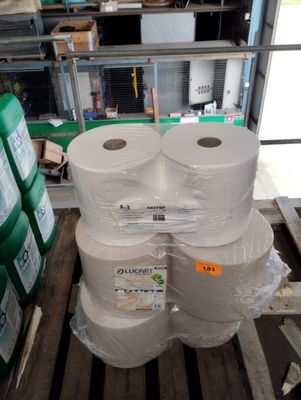 Environ 50 bobines d'ouate différents modèles LUCART - Photo 1