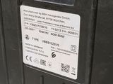 an image of a close up of a speaker with a label on it