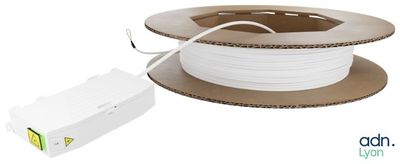 Lot de 3 kits de raccordement fibre optique (DTIO/PTO) pré-c…