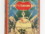 un vieux livre à la couverture rouge posé sur une table