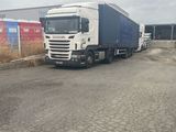a truck that is parked on the side of the road