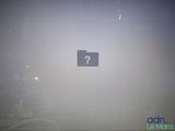 a picture of a computer screen with a question mark on it