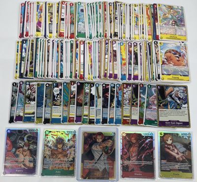 a lot of cards that are on the table