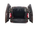 the back of a van with its doors open on a white background