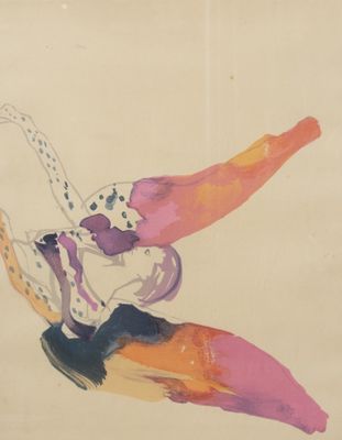 un dessin représentant un oiseau en plein vol