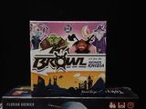 a box of brownie and a box of blackie on top of each other