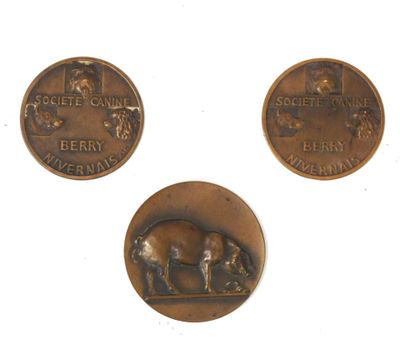 three different types of coins are shown on a white surface