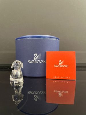 Figurine en cristal Swaronskk et boîte de cristaux Swaronskk