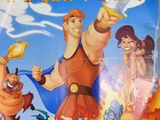 a movie poster for hercules and the princesses of hercules