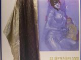 poster of jean le gac exhibition in paris, france