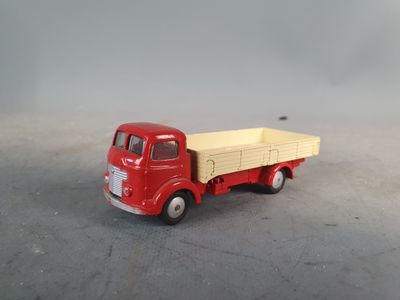 a toy truck that is sitting on a table