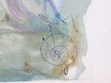 a picture of a drawing of a person riding a bike