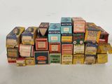 a pile of boxes that are stacked on top of each other