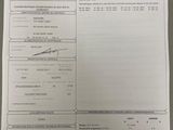 a picture of a form of paper with a barcode on it