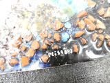 un sac de nourriture posé sur une table