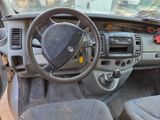 a dashboard of a car with a steering wheel