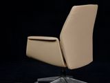 an image of a chair with wheels on a black background