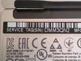 a label on the back of a laptop that says service tags in dm8n2 for macbook