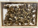 a picture of a picture of a bunch of butterflies in a box