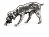 an image of a dog figurine is shown on a white background