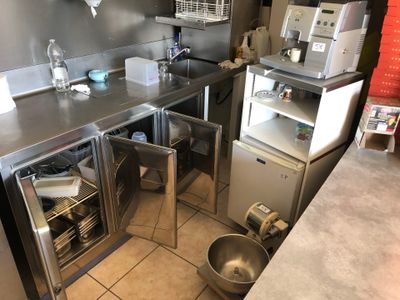 Machine à café Saeco Royal, congélateur top Frigelux, petit … - Photo 1