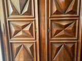an image of a wooden door in a room