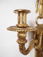 Importante paire d'appliques Napoléon III de style Louis XVI… (photo 4)