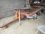 an image of a trailer that is in a garage