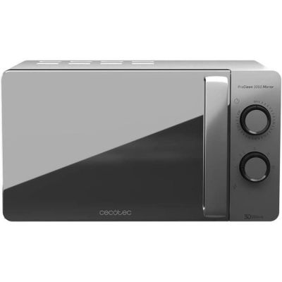 une image d'un four à micro-ondes sur fond blanc