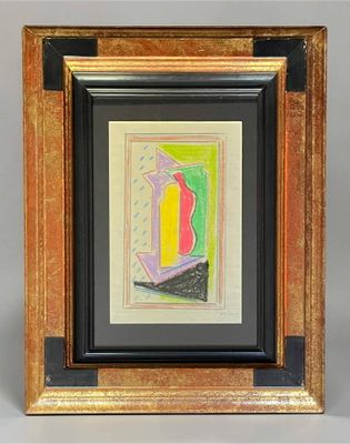 Albert GLEIZES (1881-1953) Composition abstraite polychrome …