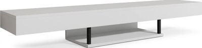 MUEBLES BONITOS - Ce meuble TV mural de couleur blanche modè…