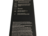 the back of a cell phone showing the back of the battery
