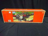 a box with a picture of a train on it