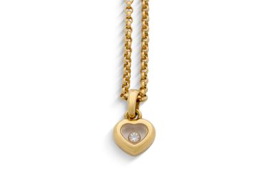 CHOPARD Collier pendentif “Happy diamond”