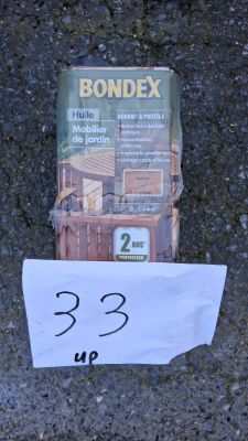 Lot de 4 bidons d’huile pour mobilier de jardin de la marque…