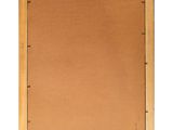 a wooden frame with a cork board attached to it