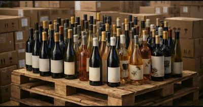 Gros lot de 300 bouteilles de vins neuve rouge rose blanc ou…