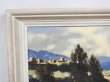 a picture of a painting on the wall of a house