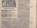an old book with a picture of a man and a woman on it