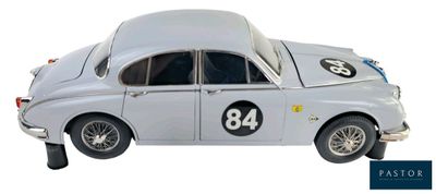 a toy car with numbers on the side of it