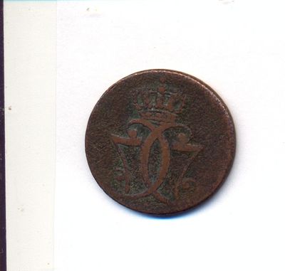 DANEMARK. Christian VII. I Skilling.