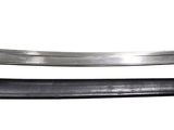 two knives that are next to each other on a white background