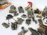 a lot of toys that are sitting on a table