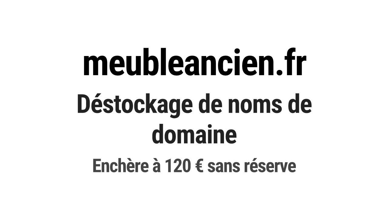 Destockage & Invendus